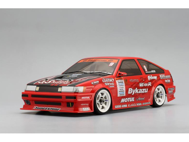 ヨコモ(AE86レビンボディ+TRDリアスポイラー)希少品 - ホビーラジコン