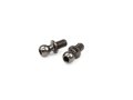 INFINITY F006B アルミボールエンド 4.3x10mm(ガンメタ/2個)