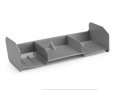Muchmore JConcepts 2998G レイザー1/8バギー用リヤウイング【グレー】