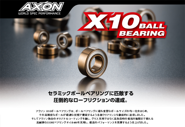 AXON　BM-PG-001　X10 BALL BEARING 850 2pic